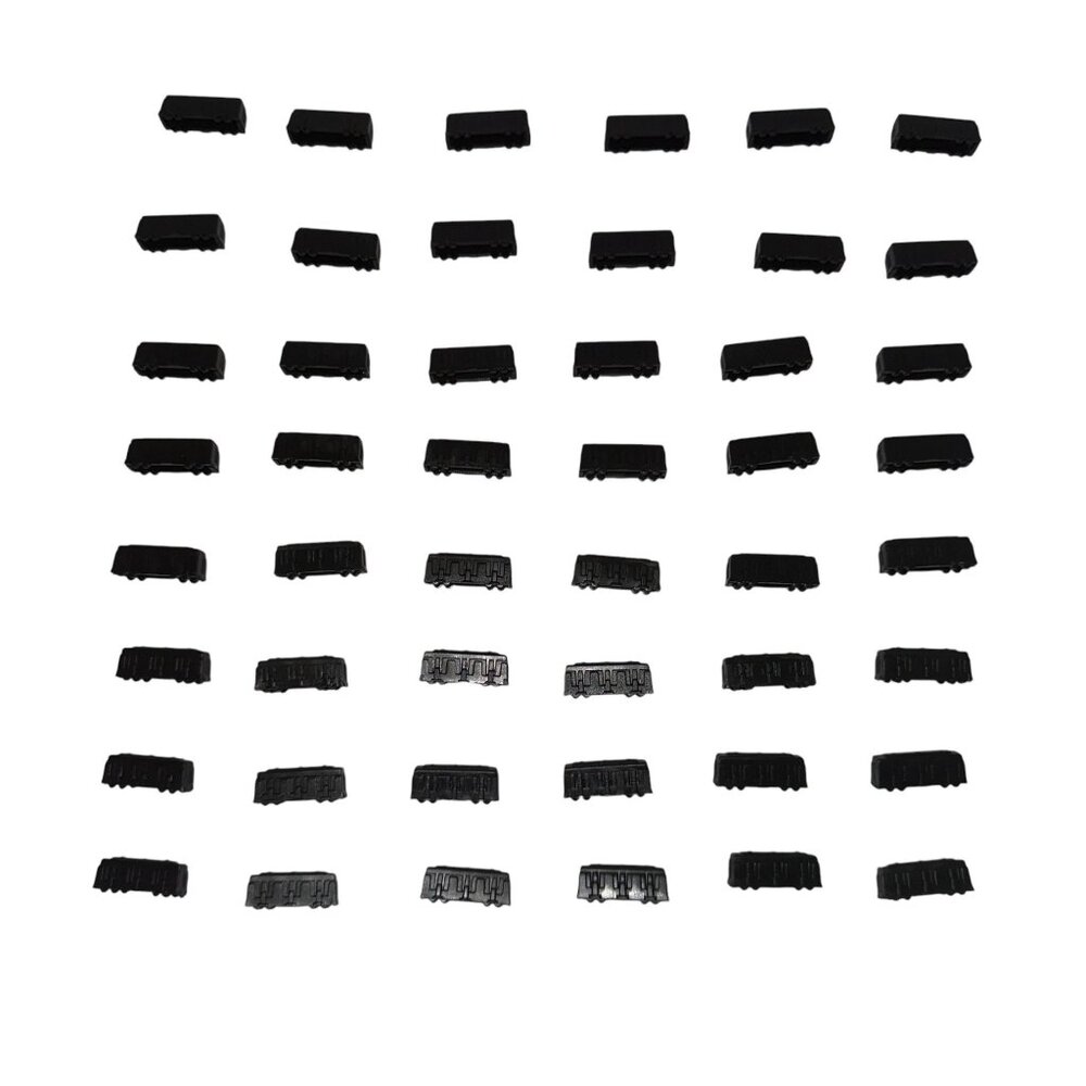 Days of Wonder Ticket to Ride Set of 48 Black Train Cars Replacement Parts